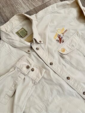 Beretta Grand Slam Hunting Button-Up Shirt with Embroidered Game Birds 2XL